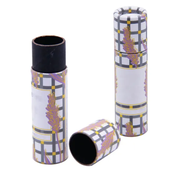 Custom push-pull incense stick paper tube packaging