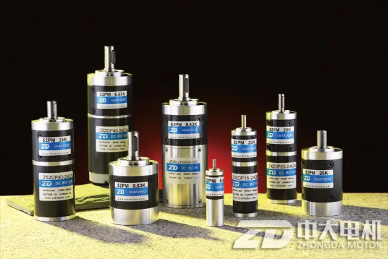 52mm small planetary gearbox motor