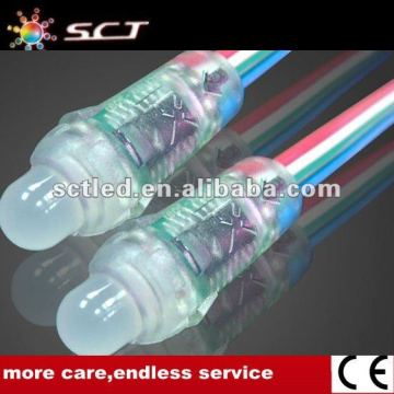 hot sale! 5V 12mm 9813 IC led pixel light (SCT-DD-1)