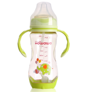 Soporte para biberones de leche de lactancia para bebés de 300 ml con detección de calor