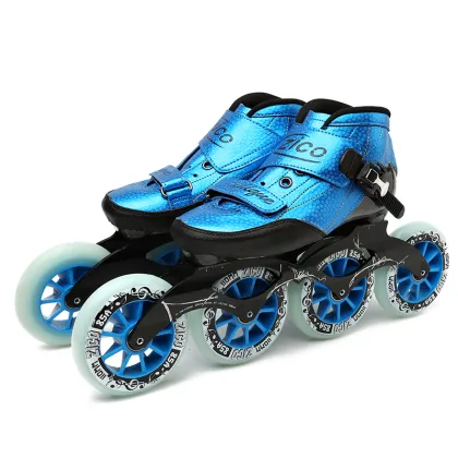Advance adults inline speed skates shoes racing skating patines for MPC for powerslide 6-layers carbon fiber EUR 30-46