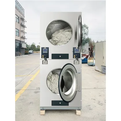 Commercial Double-Layer Coin-Operated Dryer with Scanning Code Technology