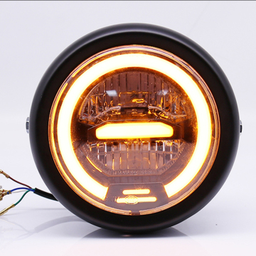 Universal 5.75" LED Daytime Running Light for CG125 - Retro Flashes