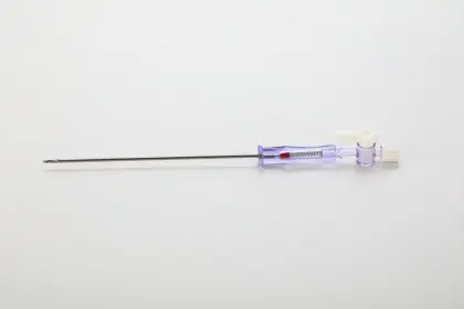 Purpose of the single-use blow needle