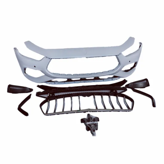 Semi Carbon Fiber Front Bumper Body Kit for Maserati GT 2008-2015