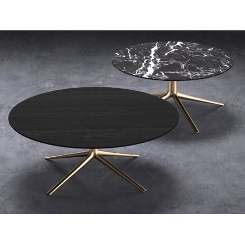Minimalist Design Mondrian Small Marble Top Coffee Table