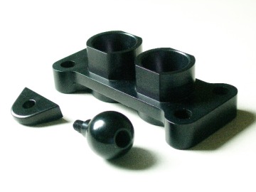 Aluminum parts for sports equipment