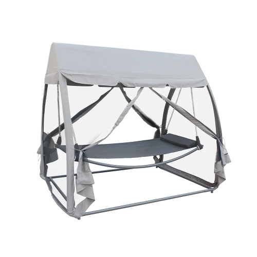 Katil Buaian Luaran dengan Kelambu untuk Taman