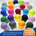 Topi Baseball Katun Polos Multiwarna