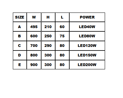 led street light housing 005-4