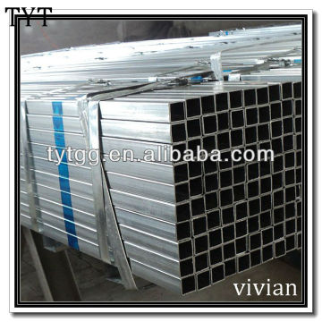 galvanized sqaure steel pipe from TYT steel pipe manufacturer