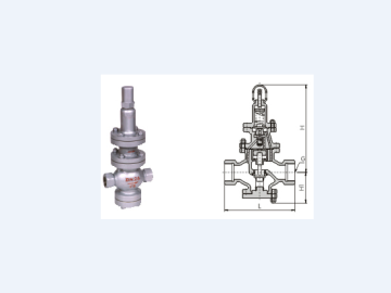 Adjustable Steam Pressure Reducing Valve