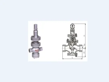 Adjustable Steam Pressure Reducing Valve