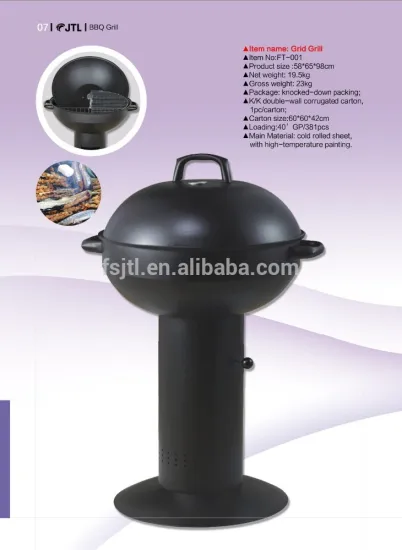 High quality outdoor garden complete Charcoal BBQ grills