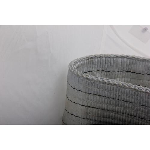 Grey Gray 100% Polyester Lifting Polyester Sling with 4000kgs Breaking Strength