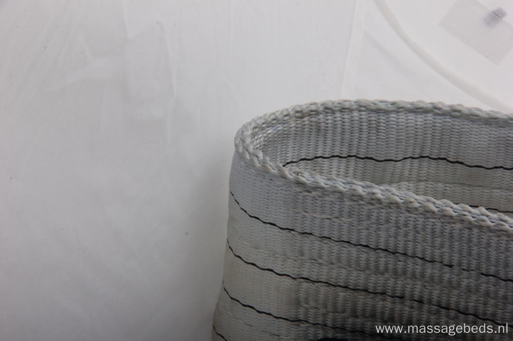 Grey Gray 100% Polyester Lifting Polyester Sling with 4000kgs Breaking Strength