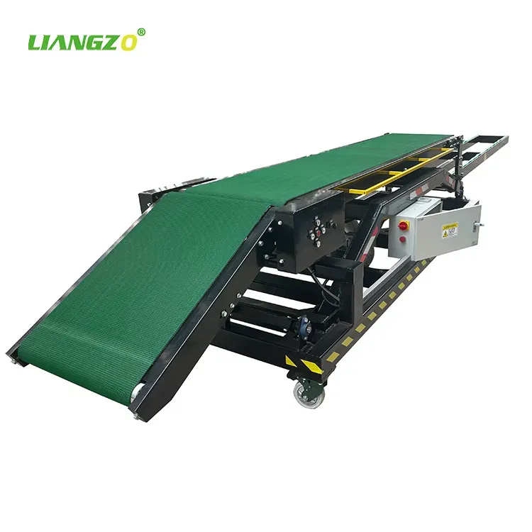 Liangzo PVC Belt Conveyor System for Container Loading and Unloading