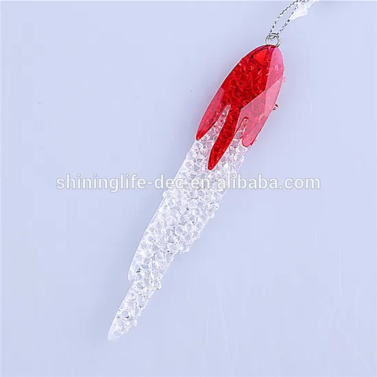 Melting icicle pendant new style colorful indoor decoration