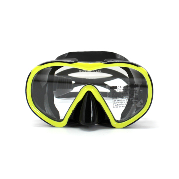 Gafas templadas al por mayor máscaras de silicona de buceo para snorkel en equipo de buceo