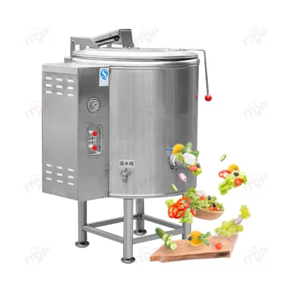 Automatic Steam Cooking Pot with Mixer and Stirrer