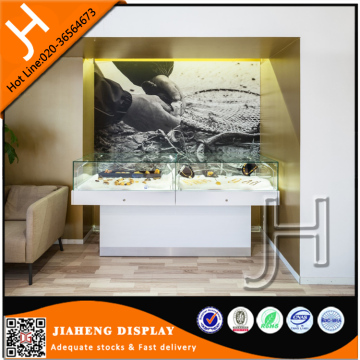 Lockable Glass Commercial Luxury Display Cabinets