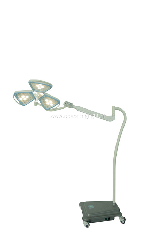 Mobile 3 petal led surgery light