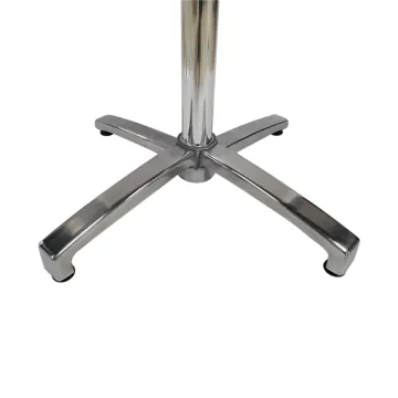 Dining table base restaurant table base D680X720MM high and low polish shiny base