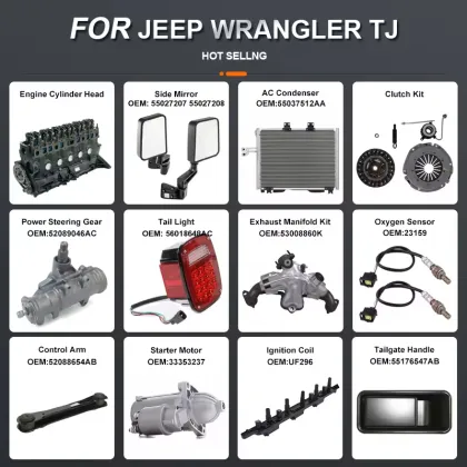 Jeep Wrangler TJ 4x4 Auto Parts & Body Accessories