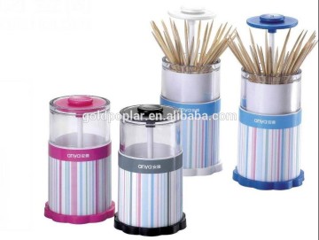 plastic Automatic toothpick dispensers