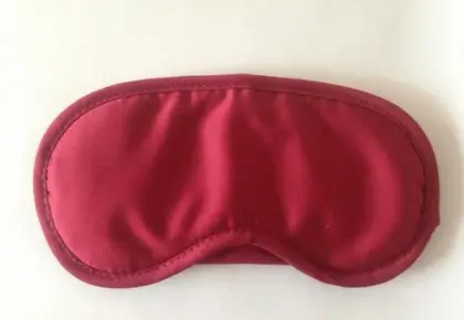 Fashionable red eye patch
