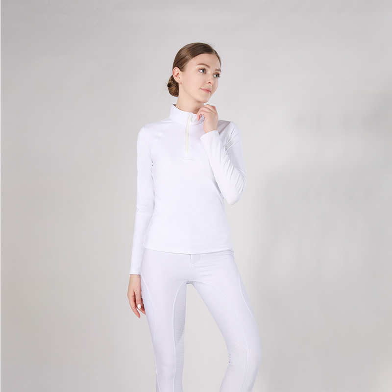 long sleeve equestrian base layer