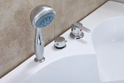 freestanding bathtub d duravit d-code enamel repair