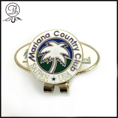 Custom USA clip hat ball markers