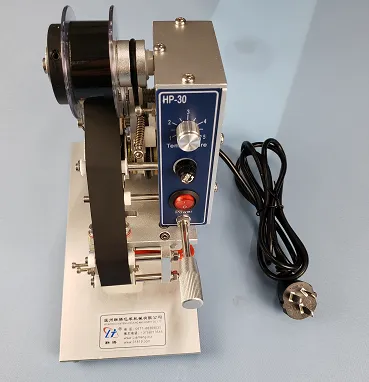 HP-30 Electric Ribbon Date Printing Machine for Batch Expiry Date Coding