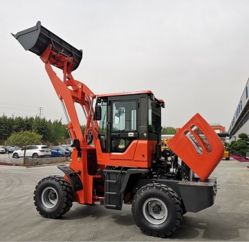 China Wheel Loaders with Backhoe Digger and Euro5 EPA4 Diesel Engine