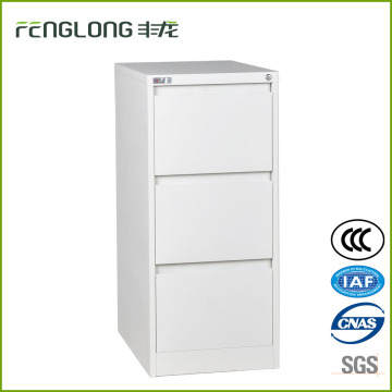 Latest Powder coating KD 3 metal hanging drawer office storage filing cabinet for wholesale