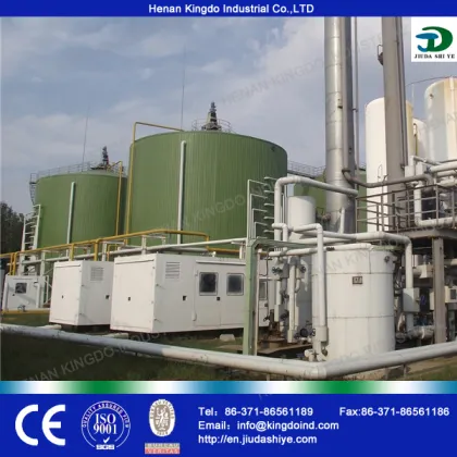 Latest Techology KINGDO Biogas Power Plant Biopower Gas Plant, Biogas Digester Tank