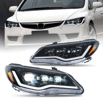 HCMOTIONZ Honda Civic 2006-2011 LED Headlights DRL Start UP Animation