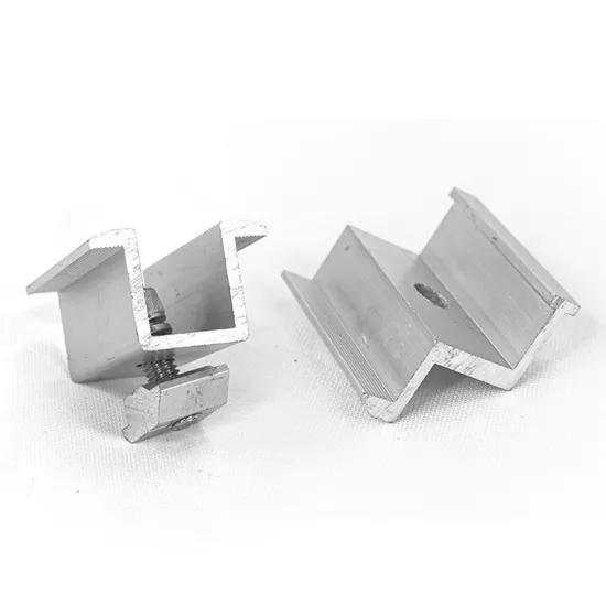 Wholesale Adjustable Aluminum MID Solar End Clamp for Solar Panel Rack System: Enhancing Efficiency in Photovoltaic Installations