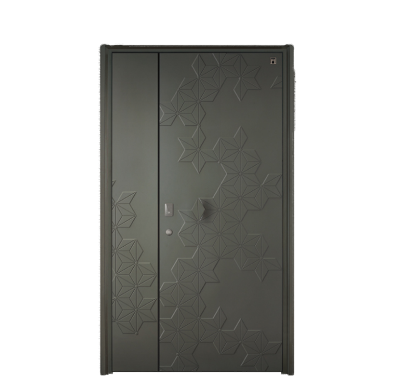 aluminium door black