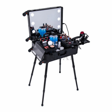 2017 Hotsale High Quality Makeup Case with Mirror Lights