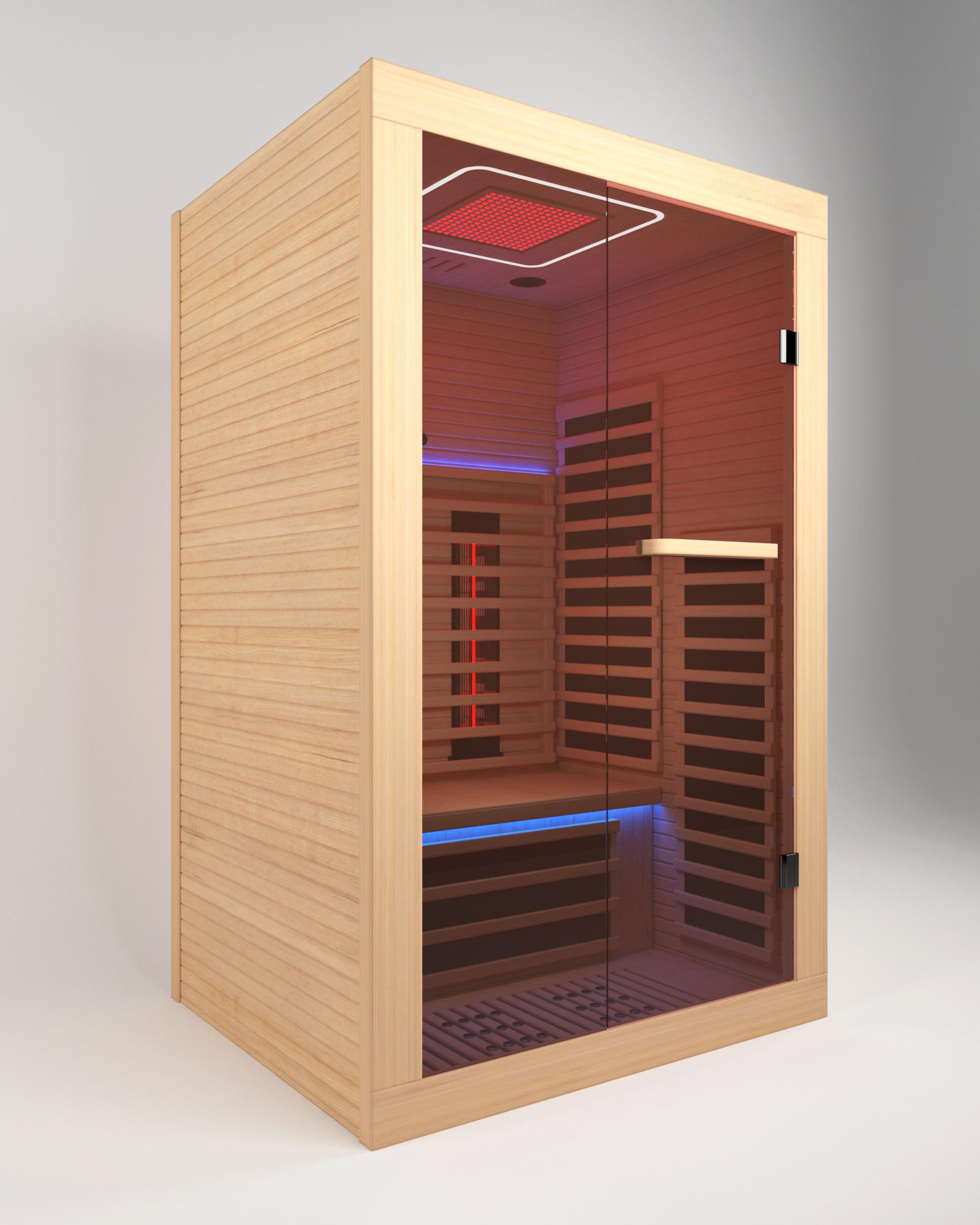Indoor Far Infrared Sauna For Two Person
