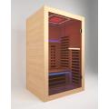 Sauna de infravermelho distante interno para duas pessoas