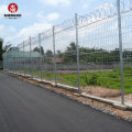 Roll Top Top BRC Wire Mesh Fence per strada