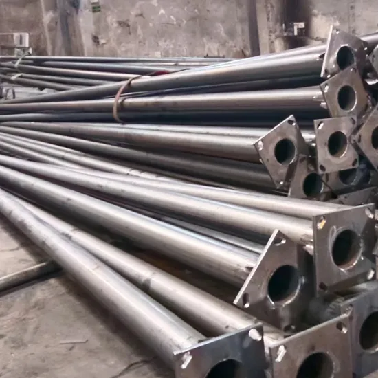 Gaocheng Cheap Solar Street Lighting Steel Poles: Hexagonal & Octagonal