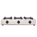 3 Burner Tabletop Gas Stove Stainless Steel