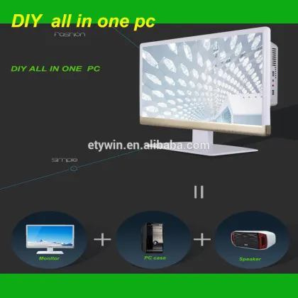 all in one desktop computer wholesale all in one computer case 21.5"LED monitor all in one
