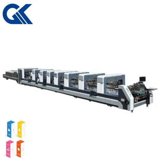800-XL-S-P Climbing Paper Box Making Machine: Folding and Gluing Equipment