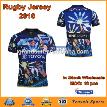 2016 new sublimation short sleeves rugby football wear top selling jersey stock lot rugby shirt