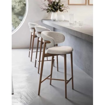 Chaises de bar rembourrées élégantes pour la maison et le restaurant